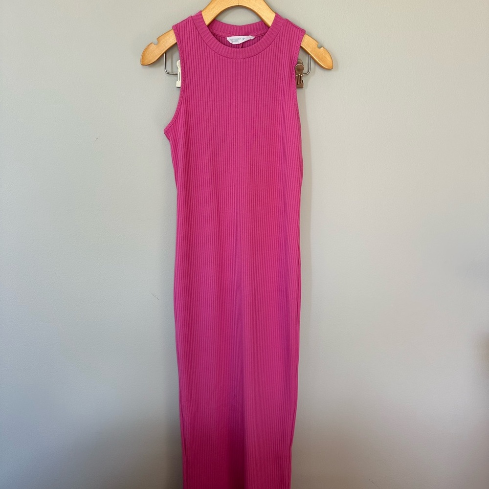 Barbie pink midi dress